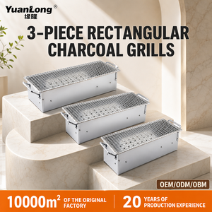 Koreanischer BBQ-Grill mit Kommerzieller Oberlüftung, Edelstahl, Rauchfrei, Langlebiges Drahtgitter-Grillrost für Außengastronomie - Product Image 1