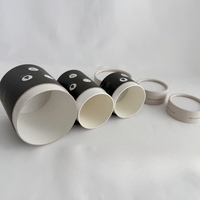 Boîte d'emballage de thé personnalisée en papier kraft, faite à la main, de haute qualité, écologique, biodégradable et recyclable, pour café, avec estampage, vente en gros