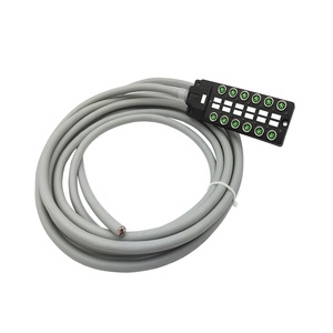 Bộ Chia Dây Điện Tiêu Chuẩn Giao Diện Điện PNP NPN 12 Chiều Hộp Nối M8 Chống Nước - Product Image 2