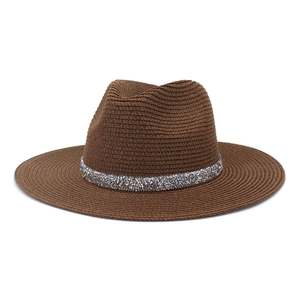 Sombrero Fedora Unisex Estilo Francés J352, de Ala Ancha, para Playa, Verano, Vacaciones, Jazz, Viajes, Casual - Product Image 5