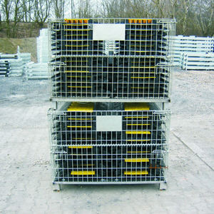 מיכל פלדה תעשייתי מחוזק, מתקפל במהירות, בעל יכולת קיפול מהירה - Product Image 3