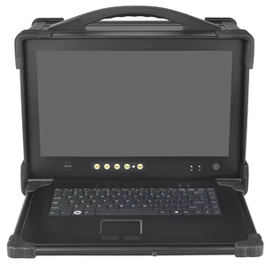 17.3 Polegada Alumínio-Magnésio Liga Chassis Computador Industrial Portátil DDR3 1600 8GB Core I7 Processador LCD EU Rugged Laptop - Product Image 1