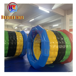 Bền Vui Inflatable Đi Bộ Con Lăn Bóng Đi Bộ Bánh Xe Cho Đội Xây Dựng Trò Chơi Cỏ Land Tập Thể Dục Ngoài Trời Trò Chơi Cho Người Lớn - Product Image 2