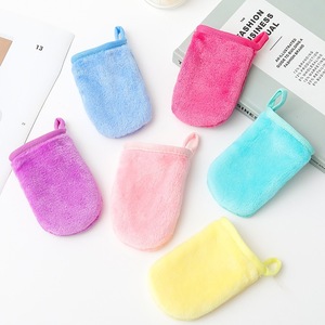 Gants de Maquillage en Flanelle de <span class=keywords><strong>Coton</strong></span> en Gros pour Demaquillage – Gants Faciaux Nettoyants à l'Eau pour <span class=keywords><strong>Amazon</strong></span> - Product Image 3