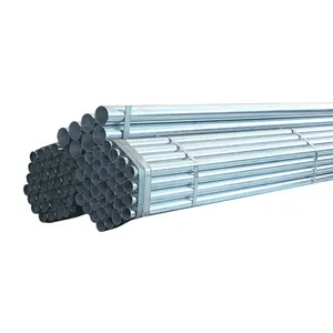 Giảm giá Q235 q235b ASTM mạ kẽm ống mạ kẽm hàn ống A36