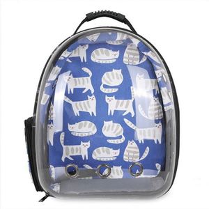 Sac de transport pour animaux de compagnie de haute qualité et sûr, sac pour chat de grande capacité, sac à dos pour chien et chat, produit de voyage pour animaux de compagnie - Product Image 1