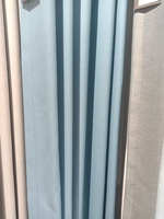 Cortinas de Lujo Personalizadas en Mármol Azul: Tela Floral de Color Sólido y Alta Opacidad para Cortinas Inteligentes en Ventanas de Sala de Estar