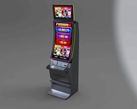 Équipement d'arcade à rotation chanceuse à double monnayeur, avec bouton mécanique et système de rédemption de tickets, en métal, garantie 1 an, espagnol, japonais