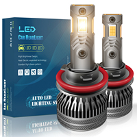 Bombilla LED para Faros Delanteros de 4300K con Ventilador H11 9005 9006 9012 9012, Luz Antiniebla LED de 140W para Automóviles de 12V, Iluminación Automotriz 880 881 H1 H3