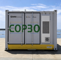 Conteneur modulaire mobile pour groupe électrogène, conteneur en acier personnalisé 20 pieds, conteneur pour panneaux solaires personnalisé