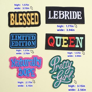 Ricamo tessuto Patch inglese, cappelli, vestiti, accessori, decorazioni, ricami, stiratura e <span class=keywords><strong>toppe</strong></span> - Product Image 2