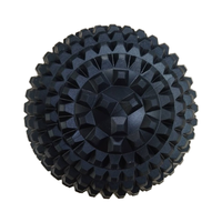 Masseur corporel premium à chaud, rouleau à billes pour les muscles, vibration, relaxation, tension, plastique + silicone, batterie 1200 mAh, 4 niveaux d'intensité