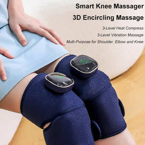 2026 New Versatile Knee Massager Adjustable <b>Heat</b> Vibration-<b>USB</b> Rechargeable ABS Material 2000mAh Battery Timing Control Knees - Product Image 2