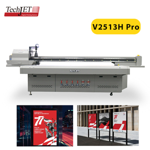 Impresora de Inyección de Tinta <span class=keywords><strong>UV</strong></span> de Formato Grande TechJet de Alta Capacidad de Producción V2513H-Pro - Product Image 3