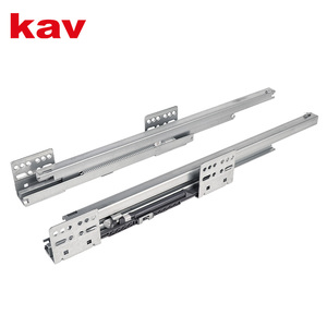 Système de tiroirs avec tige de traction carrée Démontage facile Rail de glissière caché amovible Fermeture en douceur Chemin de <span class=keywords><strong>tiroir</strong></span> - Product Image 4
