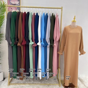 पारंपरिक मिस्र के लंबी आस्तीन पोशाक <span class=keywords><strong>Abaya</strong></span> मुस्लिम पहनने महिलाओं इस्लामी कपड़े <span class=keywords><strong>Abaya</strong></span>
