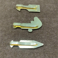 Nouvelle collection transfrontalière populaire KRPLD : Pince à papier pour homme, série pistolet, design Oman, en alliage plaqué or