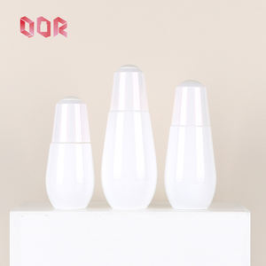 Custom Logo 30ml 50ml75ml <b>Small</b> Bulk Pearl White Glass <b>Bottle</b> Face Serum Essential Oil Dropper <b>Bottle</b> Body Oil <b>Bottle</b> Customized - Product Image 1