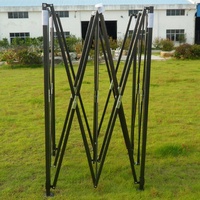 Auvent de chapiteau de gazebo pliant avec côtés 10 'x 10'