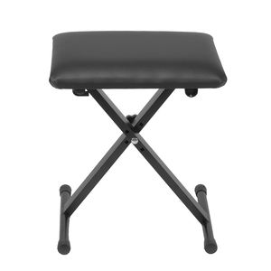 <span class=keywords><strong>Banc</strong></span> <span class=keywords><strong>de</strong></span> piano pliable Hidelok - Tabouret <span class=keywords><strong>de</strong></span> <span class=keywords><strong>clavier</strong></span> à cadre en X réglable en hauteur sur 3 niveaux pour musiciens - Product Image 4