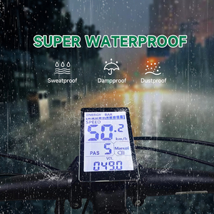 KT Ebike điều khiển thông minh Bảng điều khiển hiển thị t6s 24V-60V LCD cho xe đạp đường bộ Xe đạp điện với thông minh phụ kiện điện tử - Product Image 3