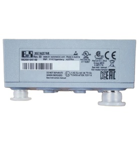 Module d'entrée analogique B&R X67AI2744 haute densité X67 Remote I/O Rev E0 neuf en boîte - Product Image 4