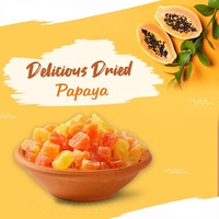Fabrieksgroothandel Natuurlijk Gedroogd Fruit Competitieve Prijs Gemengde Gedroogde Papaya in Blokjes 10-12mm in Losse Private Label Verpakking AD