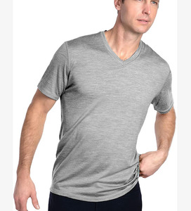 VK <span class=keywords><strong>lana</strong></span> Merino Super morbida traspirante t-shirt leggera da uomo 100% <span class=keywords><strong>lana</strong></span> Merino organica canottiera - Product Image 4