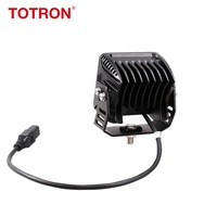 Faro LED Cubo Quadrato 45W 6000K a Fascio Concentrato per Veicoli Fuoristrada, UTV, Camion, Costruzioni