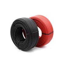 Câble électrique solaire étanche Matrix Brand PV1-F 1x6mm² XLPO pour applications de micro-onduleurs et stations d'alimentation CC 1,5KV