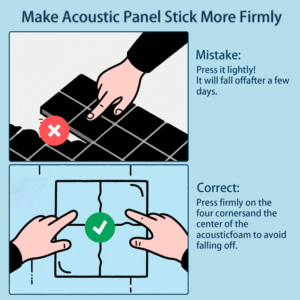 Nấm hình dạng mật độ cao Acoustic bọt wallboard cho rạp hát tại nhà văn phòng studio trường giảm tiếng ồn hiện đại phong cách thanh lịch - Product Image 5