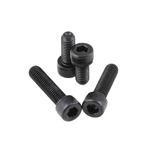 Bán buôn tùy chỉnh M3 M5 M6 M8 thép không gỉ kẽm mạ đầu máy vít bu lông đen Hex ổ cắm đầu vít - Product Image 4