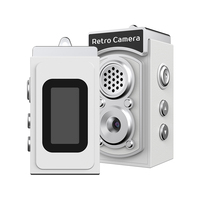 Mini Cámara de Juguete para Niños, Linda y Divertida, con Sensor CMOS HD 1080P, Carcasa de ABS, Llavero, Pantalla IPS Gran Angular de 0.96 Pulgadas, Regalo Digital