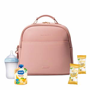 Couches de maternité bandoulière petit bébé collations <span class=keywords><strong>sac</strong></span> multifonctionnel voyage couches organisateur <span class=keywords><strong>sac</strong></span> <span class=keywords><strong>à</strong></span> déjeuner pour maman - Product Image 1