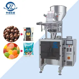 שקית אריזת ואקום מזון פאוץ אוטומטי Small_Packaging_Machine חטיף תפוחי אדמה שבבי קוקי סוכריות אריזה קטנה מכונה