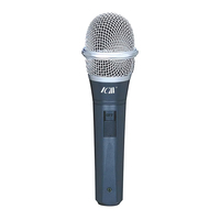 Microphone vocal dynamique filaire professionnel I-817 avec interrupteur marche/arrêt pour le karaoké, le chant et les performances sur scène