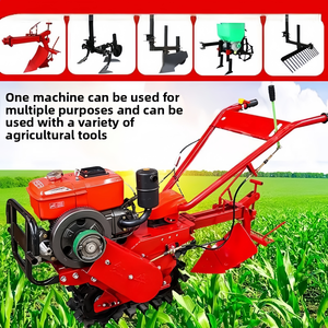Motoculteur multifonctionnel EJIN pour micro-jardin, moteur diesel 7 CV, charrue réversible, boîte de vitesses, roulement, facile à utiliser, longue durée de vie - Product Image 3