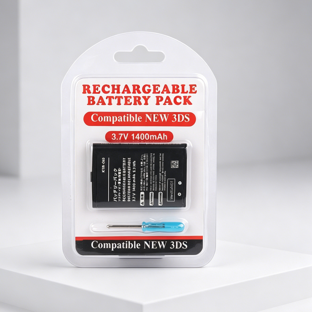 800mah 1300mah KTR-003 Battery for New 3ds Rechargeable Battery Pack for New 3DS Replacement