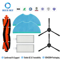 Kit de pièces de rechange pour robot aspirateur compatible avec la série HomeRun 3000 XU3000/01 XU3000/02 XU3100/01 XU3110/02