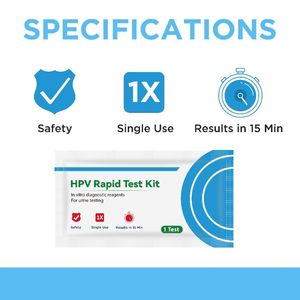 Résultat rapide en 10-15 minutes, kit de test HPV certifié CE pour l'analyse des urines, cassette de test HPV en une étape - Product Image 6
