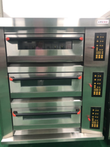 Four commercial électrique/gaz complet pour boulangerie, idéal pour la cuisson du pain, bon état, prix avantageux, Chine - Product Image 6