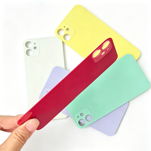 Pièces de rechange pour <span class=keywords><strong>iPhone</strong></span> <span class=keywords><strong>11</strong></span> à <span class=keywords><strong>prix</strong></span> d'usine : Coque arrière de remplacement avec cache de batterie et lentille de caméra, boîtier complet pour <span class=keywords><strong>réparation</strong></span> du panneau arrière - Product Image 4