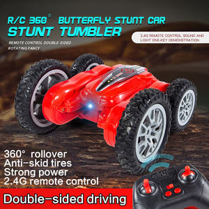 2.4GHz quay bướm RC diễn viên đóng thế xe ô tô đồ chơi xoay nhào lộn điều khiển từ xa diễn viên đóng thế xe đồ chơi điều khiển vô tuyến xe tải đồ chơi cho trẻ em - Product Image 2