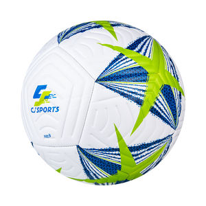 CJ Sports Logo personnalisé ballons de football vente en gros commande en gros tailles 3 4 5 PU matériel pour la formation des clubs et les cadeaux de promotion des jeunes - Product Image 2