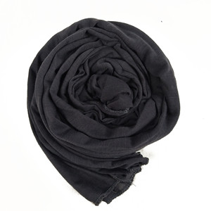 2021 écharpe marque couleur unie <span class=keywords><strong>Orna</strong></span> Hijab coton tissu blanc écharpe automne Kerudung Hijab - Product Image 6