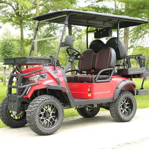 2 4 6 tempat duduk listrik golf carts Harga Murah mobil buggy untuk dijual klub Cina empat tertutup power golf cart