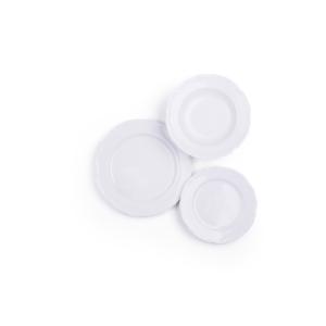 Servizio di Piatti in Porcellana Excelsa Mademoiselle, 18 Pezzi, Bianco Elegante - Product Image 1