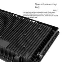 Projecteur LED extérieur étanche 100W, éclairage de stade sportif, éclairage de rue, protection IP66, haute luminosité AC 6000K
