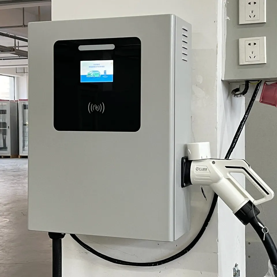 Quality Assurance Commercial 7kw/15kw/20kw/30kw/40kw GB/T Wallmount DC Ev Charging Station EV Car Charger for Chinese Car · image 4