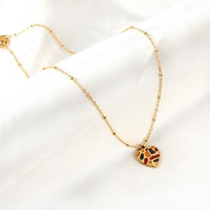 Oferta Semanal: Collar de Acero Inoxidable con Baño de Oro de 18K y Colgante Bonito, Personalización de Logotipo - Product Image 3